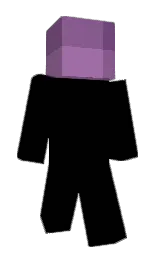 trendy pink and wisteria Minecraft skin — Slim model — first worn by dramagg