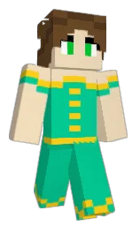 caribbean green and sidecar Minecraft skin — Classic model — first worn by Scratchist123