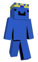 cerulean blue and key lime pie Minecraft skin — Classic model