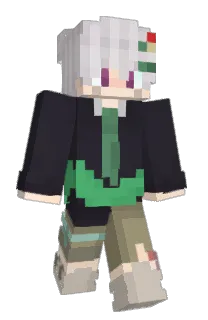 Front of Azurecuto's skin
