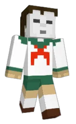 Mirtojin's Minecraft skin wearing the Migrator cape