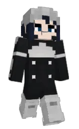 shark and woodsmoke Minecraft skin — Slim model — first worn by Gtcr