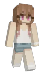 double spanish white and leather Minecraft skin — Slim model