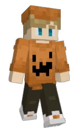 birch and raw sienna Minecraft skin — Slim model — first worn by BBtheBean