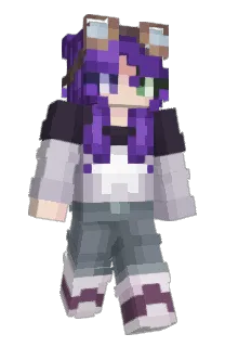 Front of Amisuie's skin
