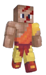 marigold yellow and leather Minecraft skin — Classic model
