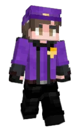 Oph4n1m's Minecraft skin wearing the Menace cape