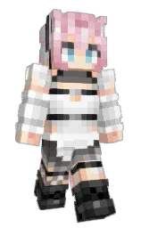 wax flower and karry Minecraft skin — Slim model — first worn by DUST_channel