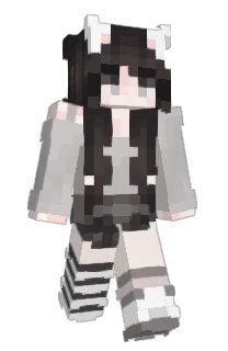 Front of flowerzy's skin