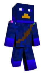 midnight blue and madison Minecraft skin — Classic model — first worn by UnionAnton