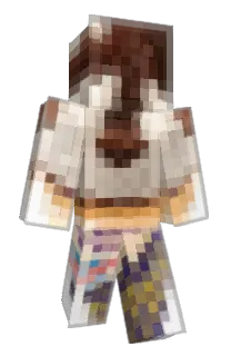 Front of Minecraft skin