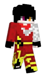DARK007gold's Minecraft skin wearing the Aurora cape
