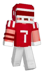 guardsman red and monza Minecraft skin — Classic model — first worn by twitchy305