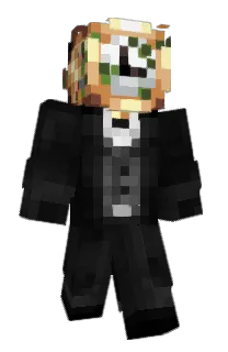 Front of PatyCup's skin