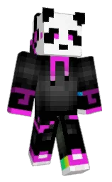 MentalPanda's Minecraft skin wearing the Migrator cape