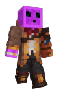 Front of GingeySnep's skin