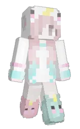 Slim Minecraft skin