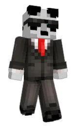 ElPander's Minecraft skin wearing the Migrator cape