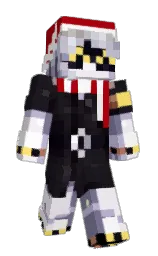 bastille and bright red Minecraft skin — Slim model — first worn by Squ1dL0rd
