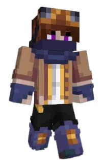 Front of Powchita's skin