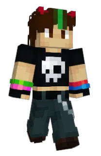 Front of Mumbo's skin