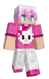 a_duck1111's Minecraft skin wearing the Aurora cape