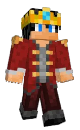 King_The_First's Minecraft skin wearing the Migrator cape