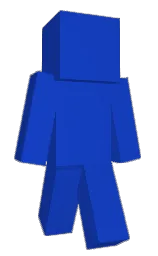 persian blue Minecraft skin — Classic model — first worn by MiniMini_Man