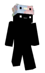 Kyloft's Minecraft skin wearing the 15th Anniversary cape