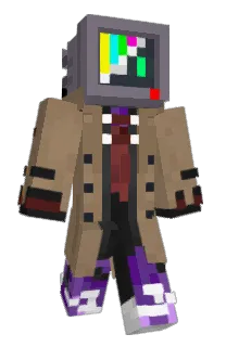 Front of Helpred's skin