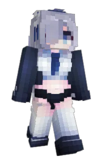 Front of fwau's skin