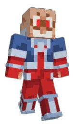 persian red and mexican red Minecraft skin — Classic model — first worn by Zsock