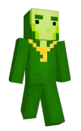 japanese laurel and lime Minecraft skin — Classic model — first worn by minermatey1