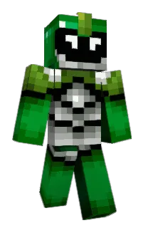 Front of szubber's skin