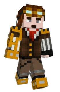 Front of Minecraft skin
