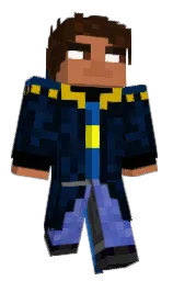 rievz's Minecraft skin wearing the Builder cape