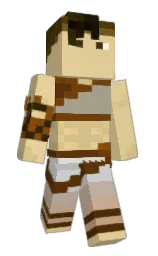 Loloww's Minecraft skin wearing the Aurora cape