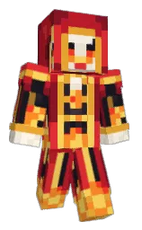 cardinal and merlot Minecraft skin — Classic model — first worn by Hendriksdf4