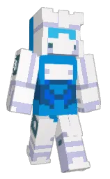 xensauce's Minecraft skin wearing the Pan cape