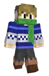 Front of Bubbwy's skin