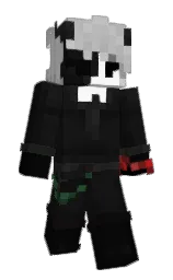 cod gray and silver Minecraft skin — Slim model — first worn by 8s33r