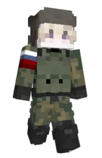 Front of micavalk's skin