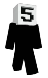 rolling stone and porcelain Minecraft skin — Slim model — first worn by Xenyria