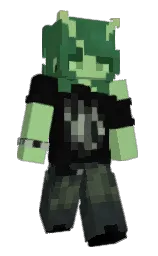 cod gray and olivine Minecraft skin — Slim model — first worn by CriBox
