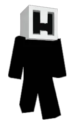 rolling stone and porcelain Minecraft skin — Slim model — first worn by luh29