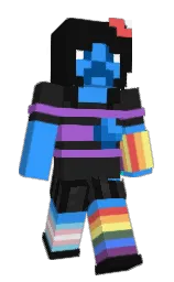 Slim Minecraft skin