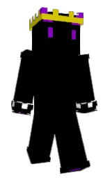 black and corn Minecraft skin — Slim model — first worn by CTY9397
