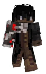 flexxu's Minecraft skin wearing the Migrator cape