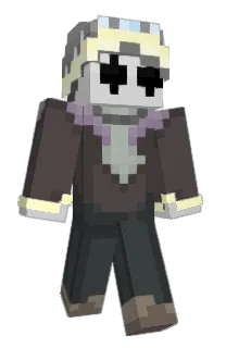 Front of Bmerang's skin