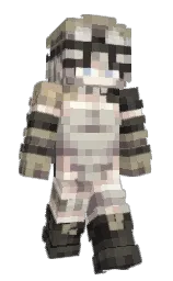 Slim Minecraft skin